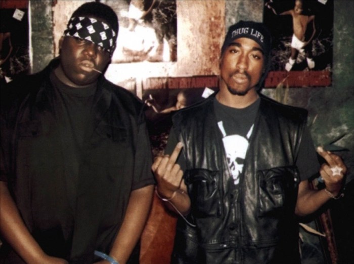 God approved rappers: Biggie and Tupac