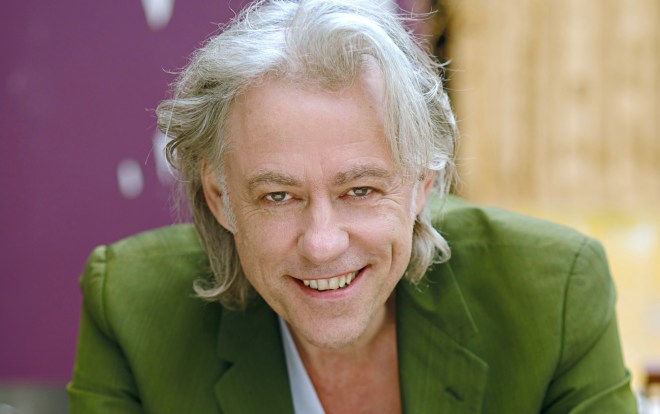 Don't look directly into his eyes - Bob Geldof