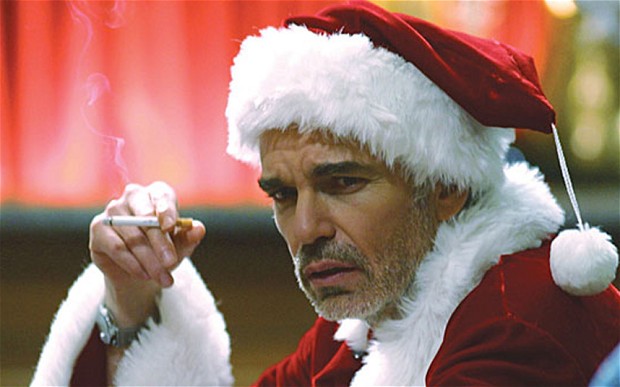 Billy Bob Thornton enjoying Christmas